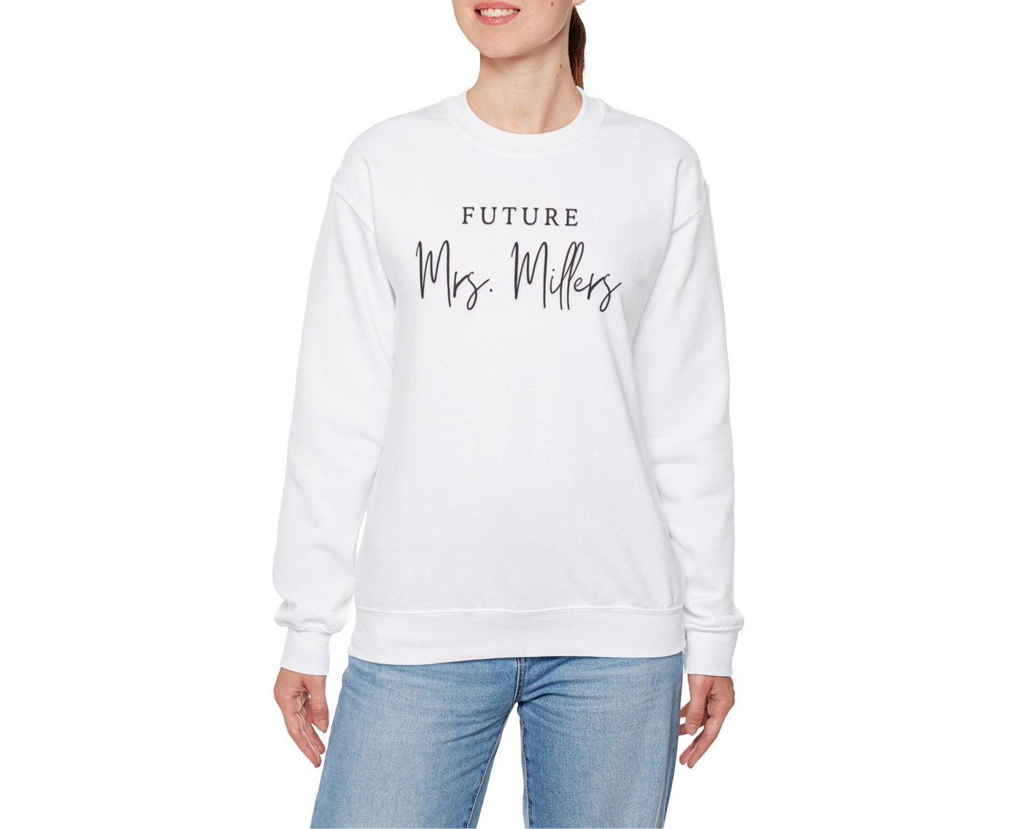 Future Mrs. Sweatshirt personaliseren