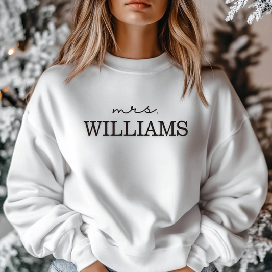 Mrs. Sweatshirt personaliseren